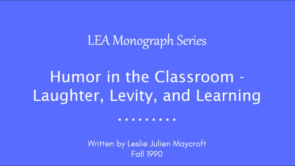 Humor in the Classroom – Laughter, Levity, and Learning Featured Image