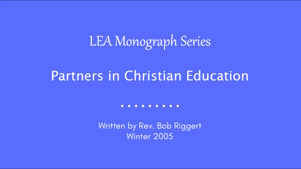 Partners in Christian Education Featured Image
