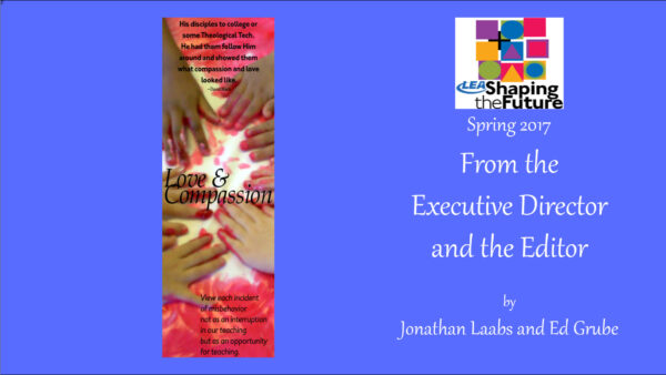 From the Executive Director and the Editor Featured Image
