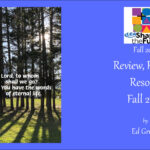 Review, Reflect, Resolve Fall 2017