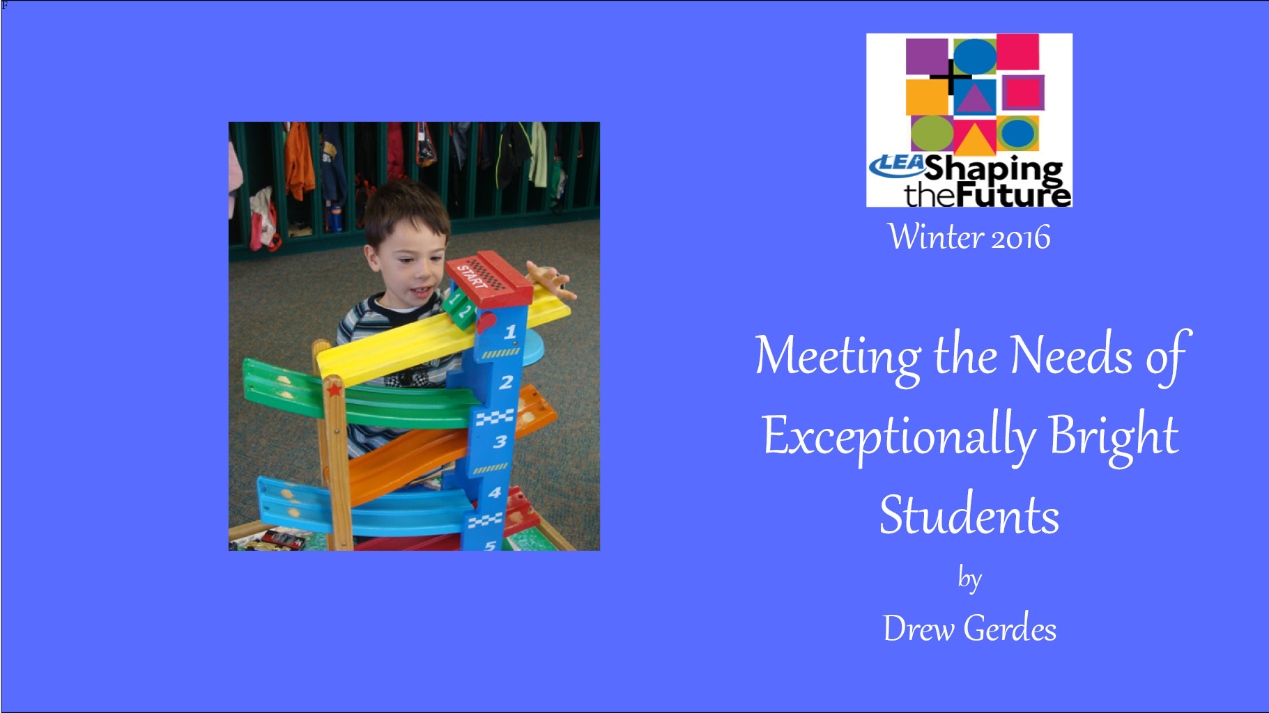 Meeting the Needs of Exceptionally Bright Students – Lutheran Education ...