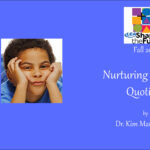 Nurturing the Faith Quotient