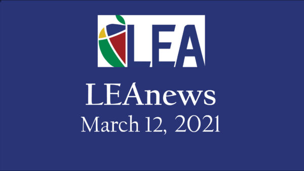LEAnews – March 12, 2021 Featured Image