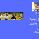 Review, Reflect, Resolve Fall 2014