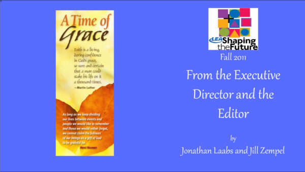 From the Executive Director and the Editor Featured Image