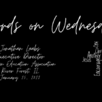 Words on Wednesday - January 25, 2023