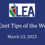 SECnet Tips of the Week - March 23, 2023