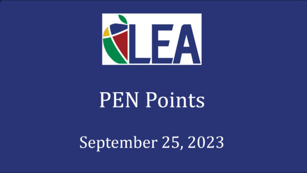PEN Points – September 25, 2023 Featured Image