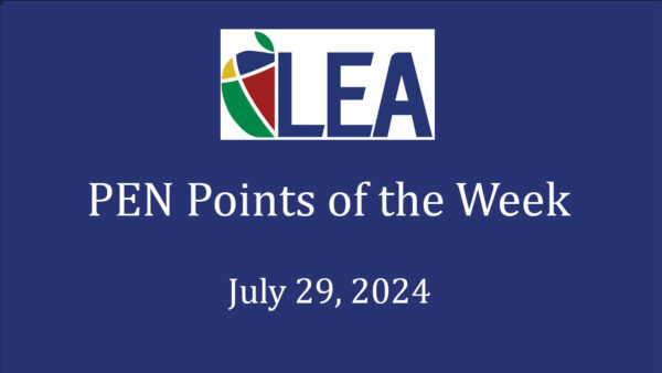 PEN Points – July 29, 2024 Featured Image