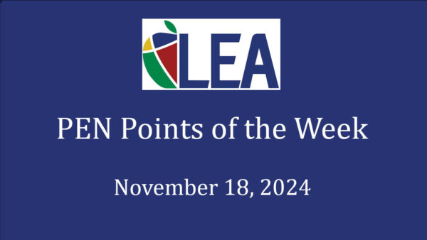 PEN Points – November 18, 2024 Featured Image
