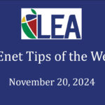 ECEnet Tips of the Week - November 20, 2024