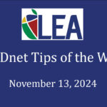 LEADnet Tips of the Week - November 13, 2024