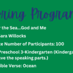 Under the Sea...God and Me