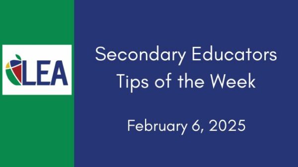 SECnet Tips of the Week – February 6, 2025 Featured Image