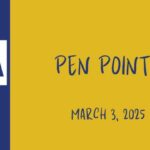 PEN Points - March 3, 2025