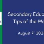 SECnet Tips of the Week - August 7, 2025