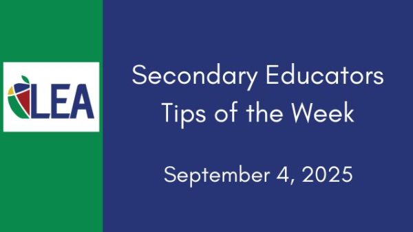 SECnet Tips of the Week – September 4, 2025 Featured Image