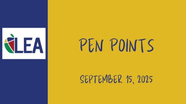 PEN Points – September 15, 2025 Featured Image