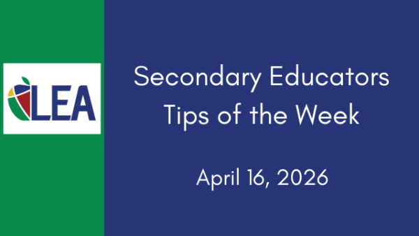 SECnet Tips of the Week – April 16, 2026 Featured Image