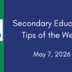 SECnet Tips of the Week - May 7, 2026